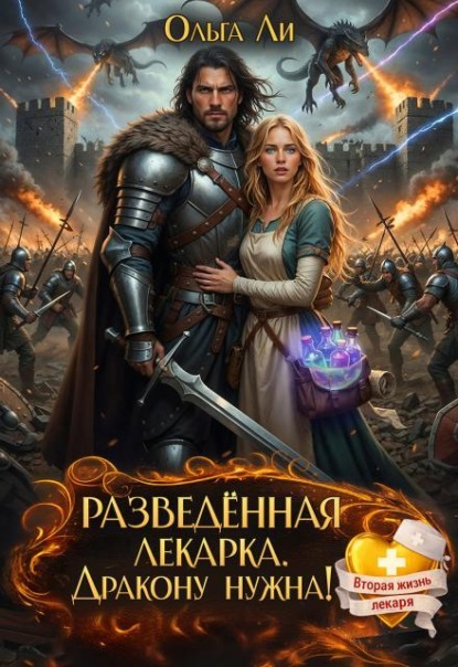 Обложка книги «Разведённая лекарка. Дракону нужна!»