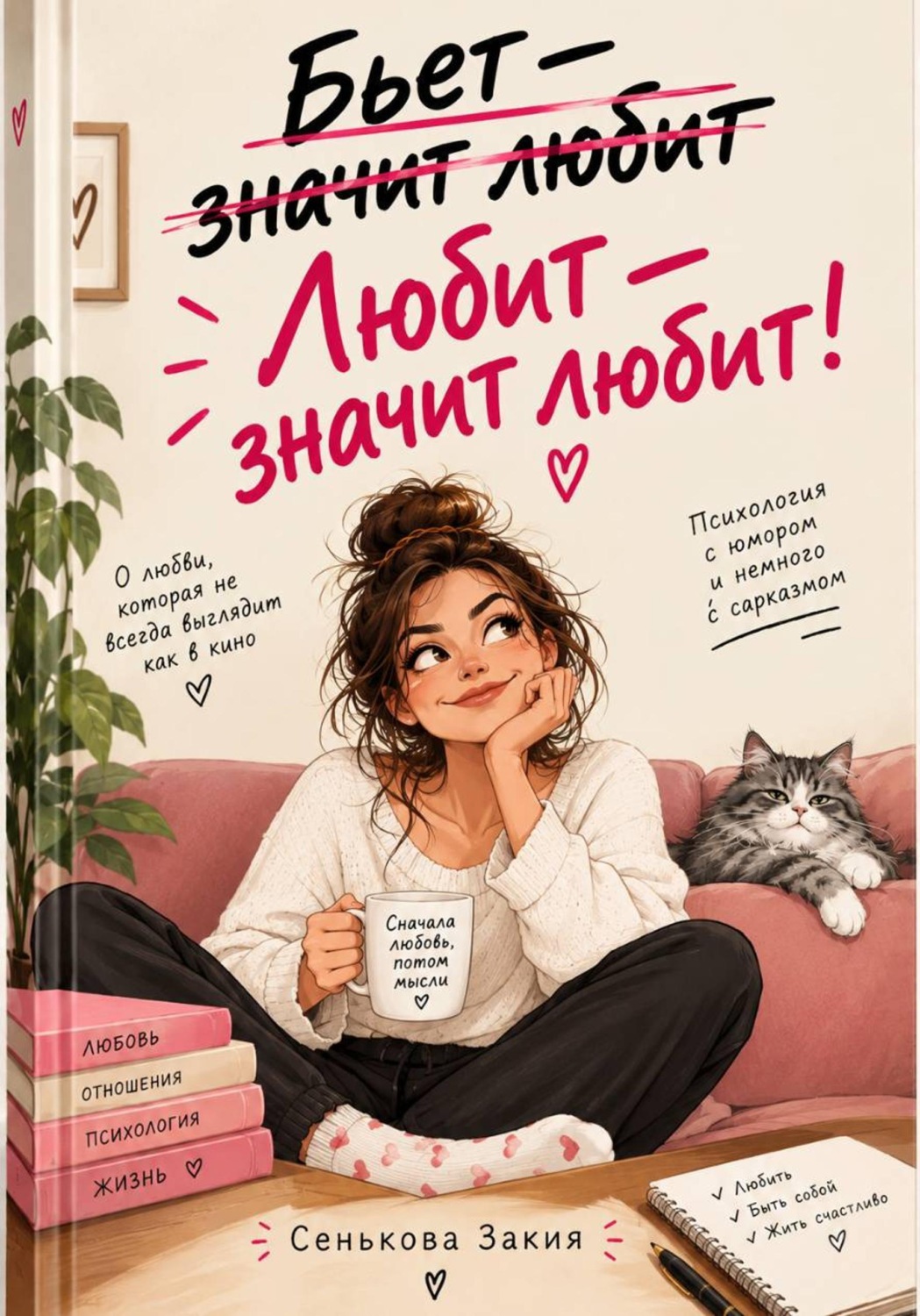 Обложка книги «Бьет — значит любит. Любит — значит любит!»