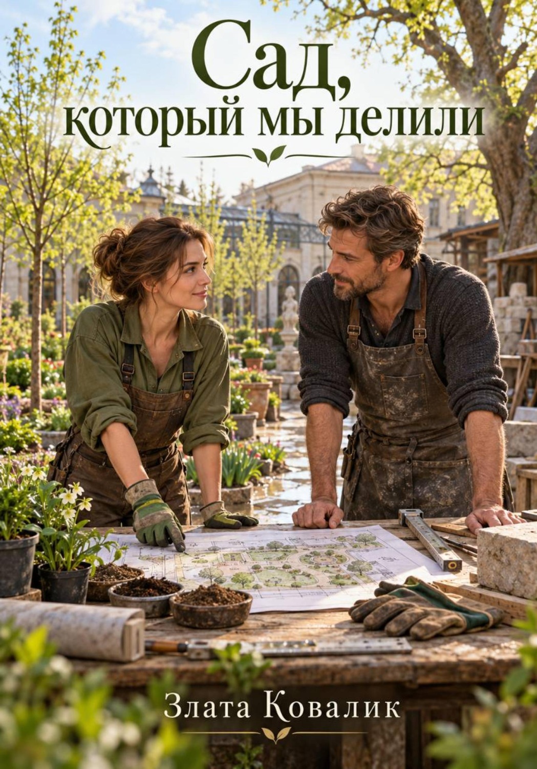 Обложка книги «Сад, который мы делили»