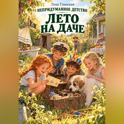 Обложка книги «Непридуманное детство. Лето на даче»