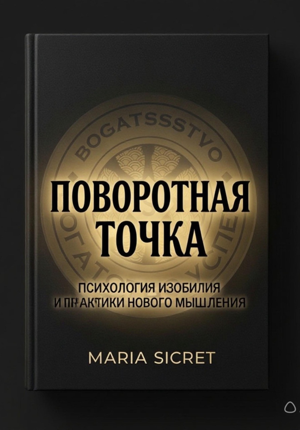 Обложка книги «Поворотная точка. Психология изобилия и практики нового мышления.»