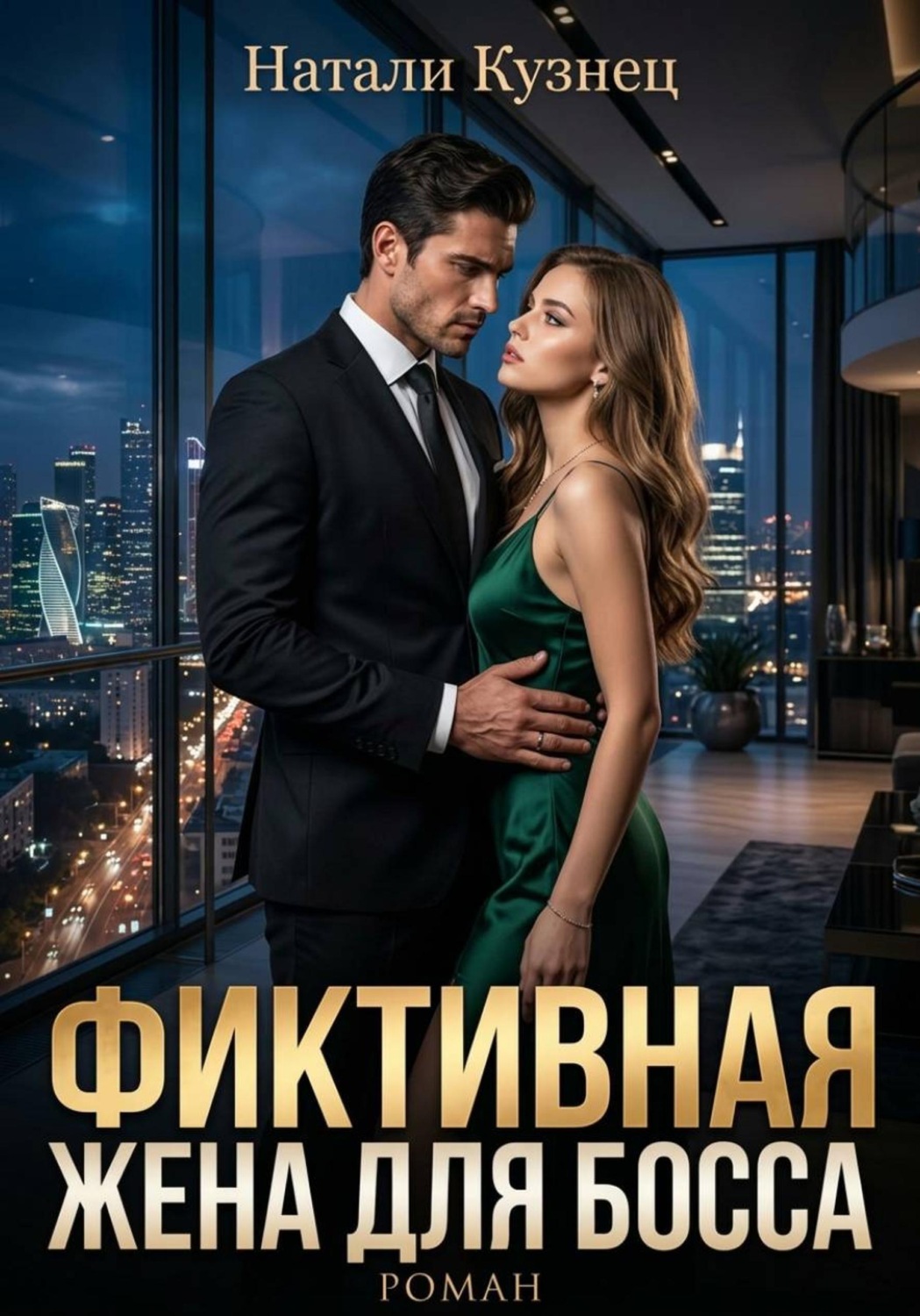 Обложка книги «Фиктивная жена для босса»