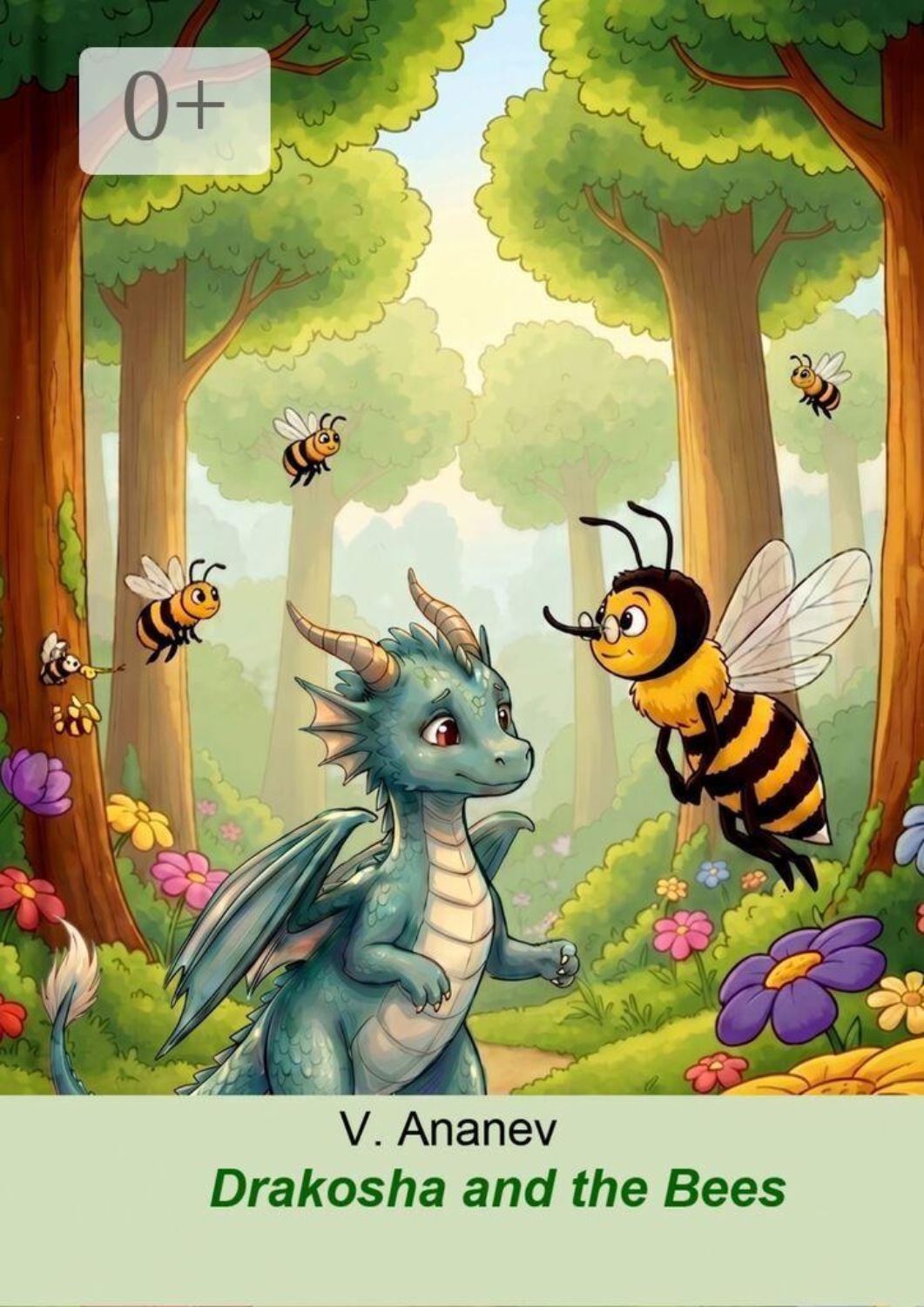 Обложка книги «Drakosha and the Bees»