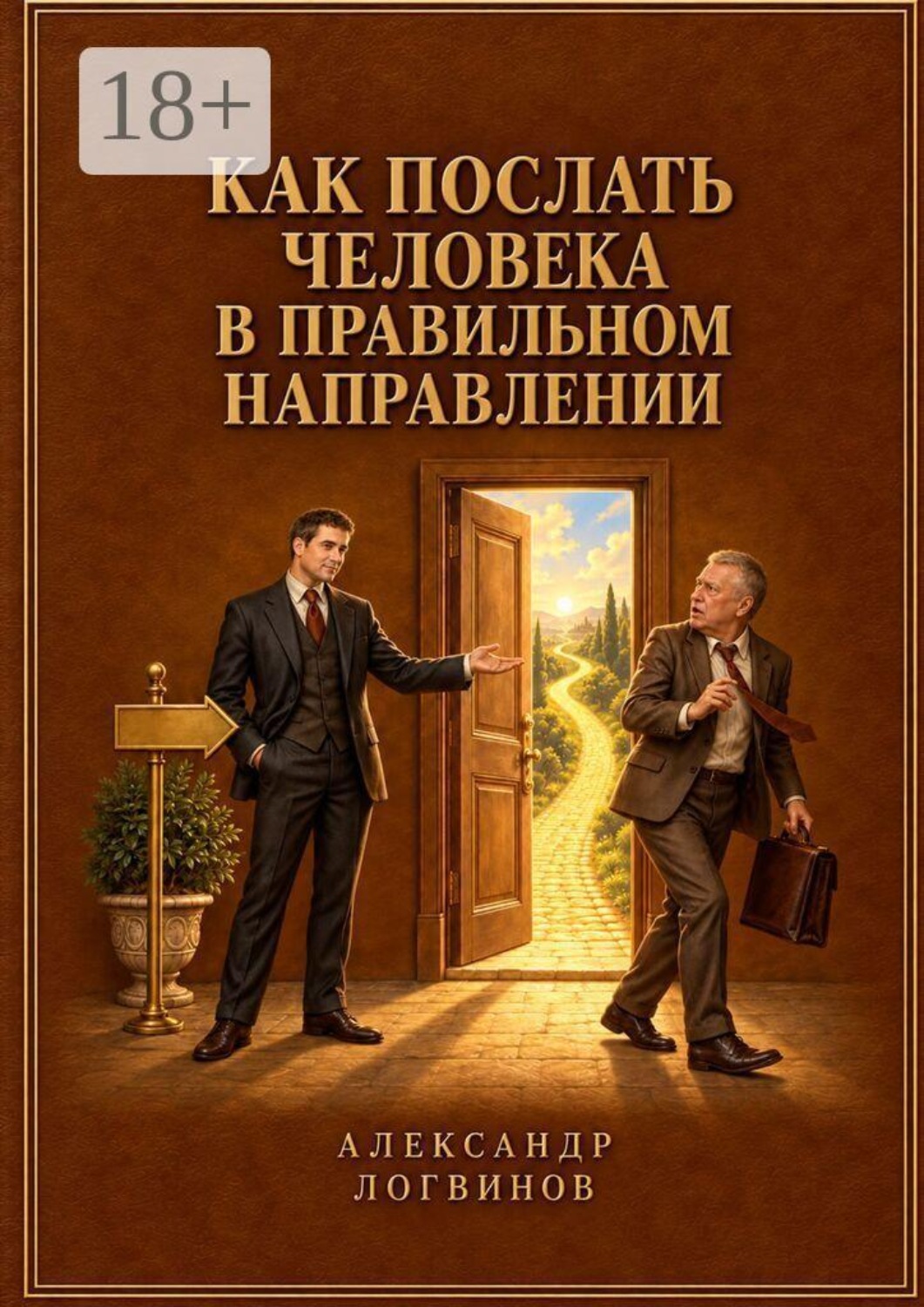 Обложка книги «Как послать человека в правильном направлении»