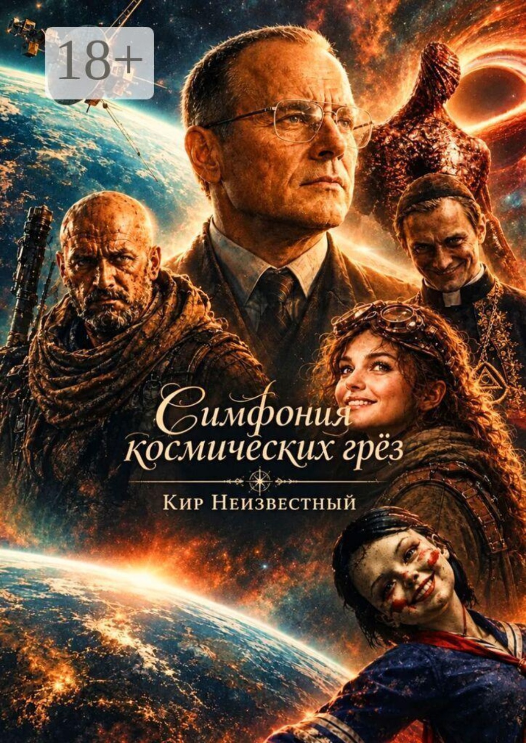 Обложка книги «Симфония космических грёз»
