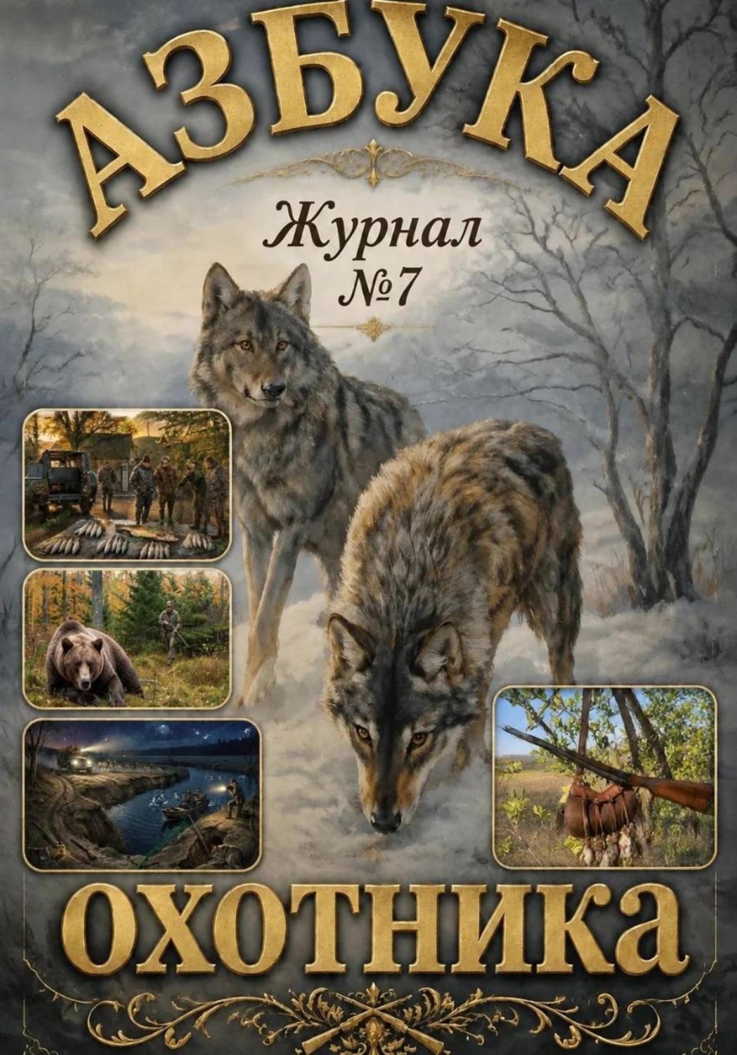 Обложка книги «Азбука охотника. Журнал номер 7»
