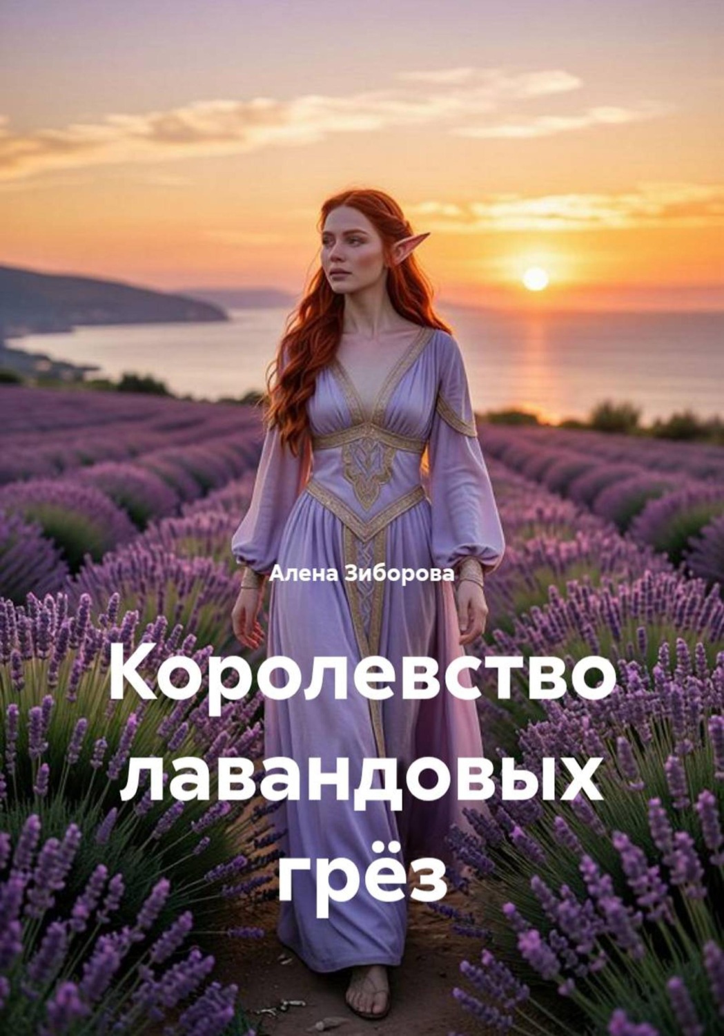 Обложка книги «Королевство лавандовых грёз»