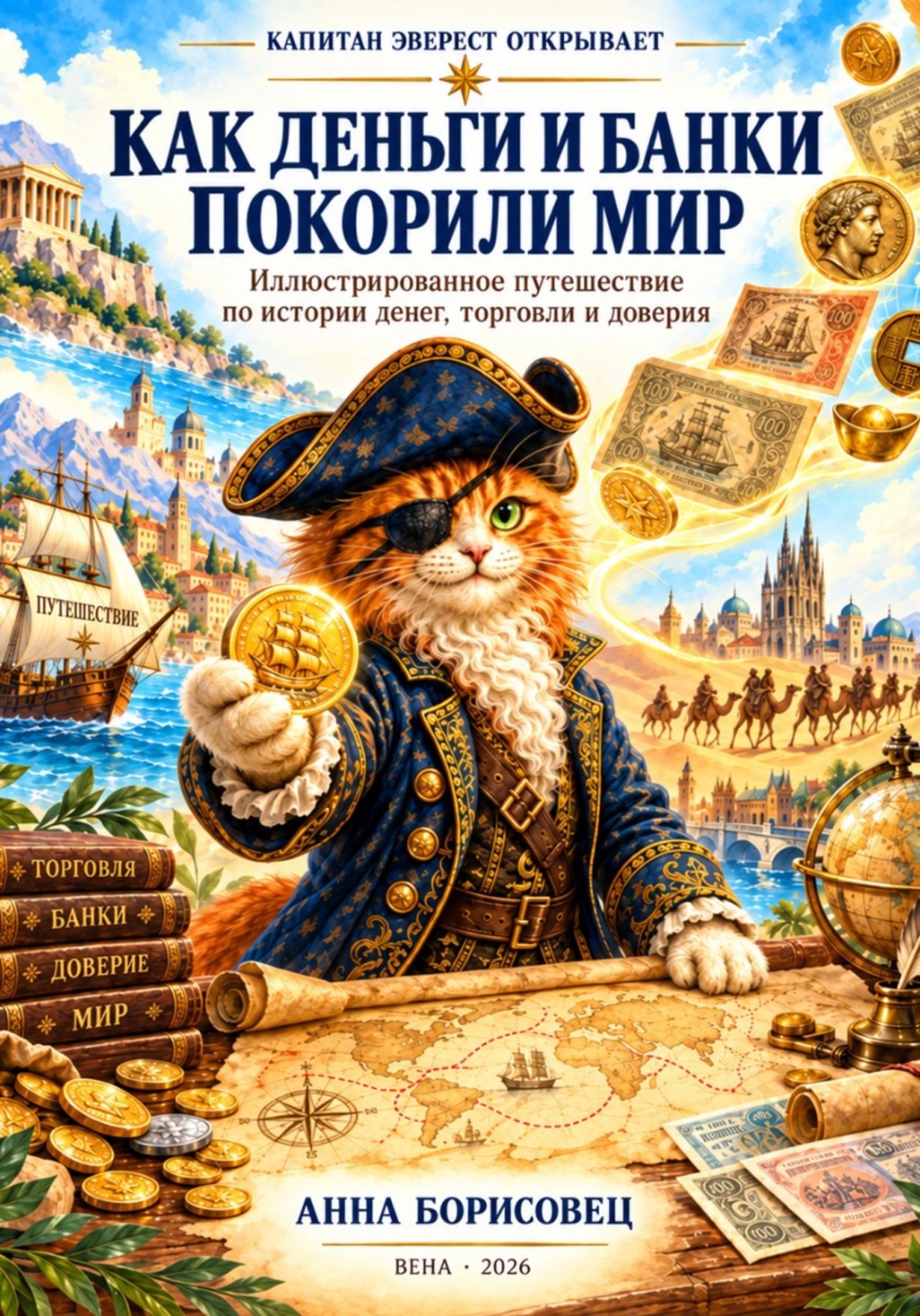 Обложка книги «Как деньги и банки покорили мир»