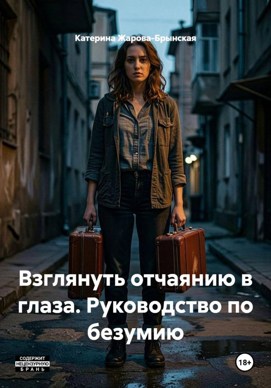 Обложка книги «Взглянуть отчаянию в глаза. Руководство по безумию»