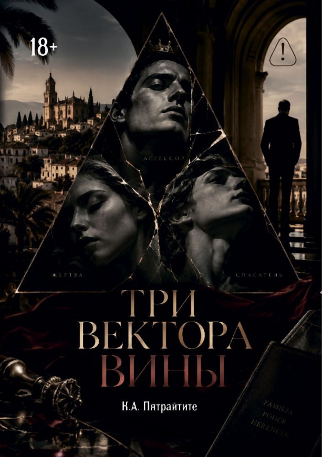 Обложка книги «Три вектора вины»