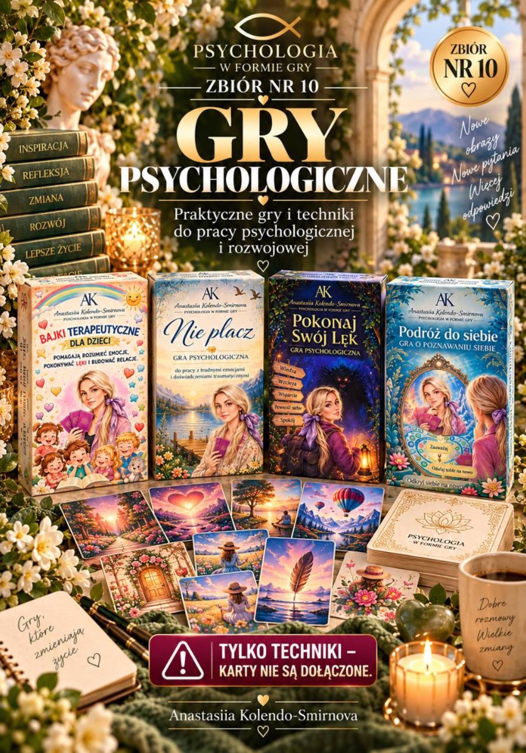 Обложка книги «Gry psychologiczne. Zbiór nr 10»