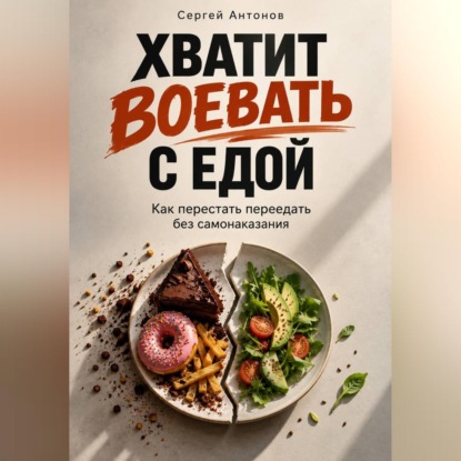 Обложка книги «Хватит воевать с едой. Как перестать переедать без самонаказания»