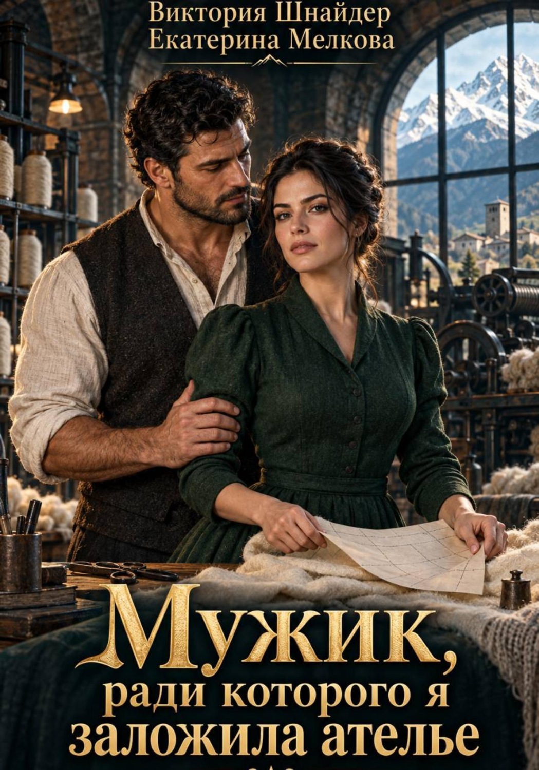 Обложка книги «Мужик, ради которого я заложила ателье»