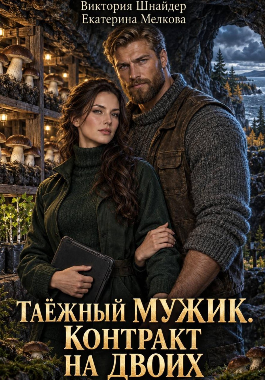 Обложка книги «Таёжный мужик. Контракт на двоих»