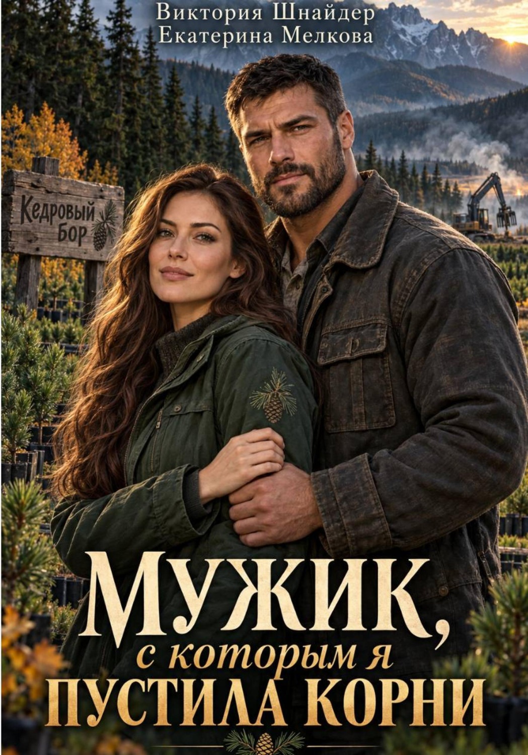 Обложка книги «Мужик, с которым я пустила корни.»