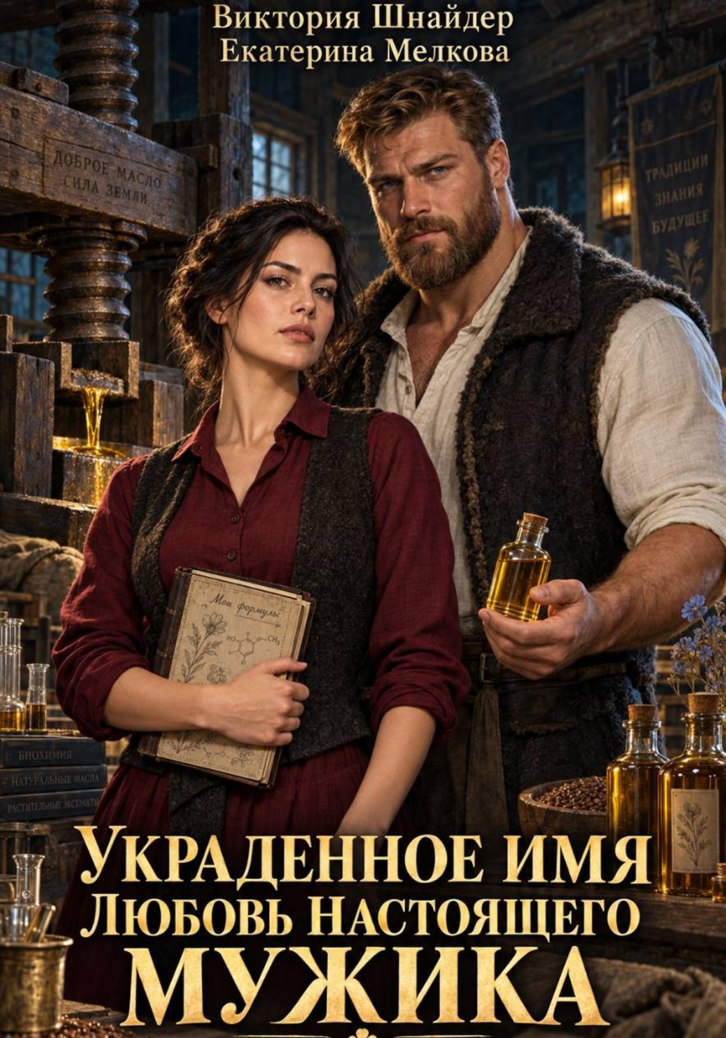 Обложка книги «Украденное имя. Любовь настоящего мужика»