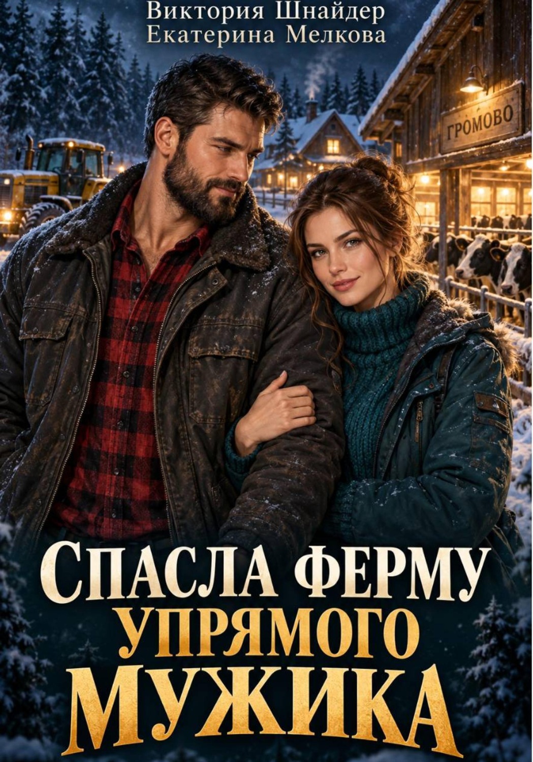 Обложка книги «Спасла ферму упрямого мужика»