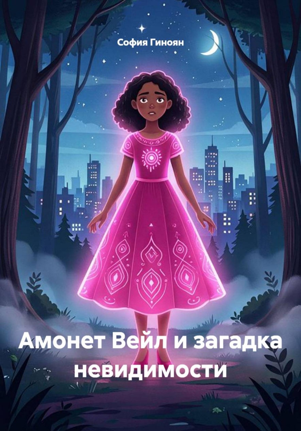 Обложка книги «Амонет Вейл и загадка невидимости»