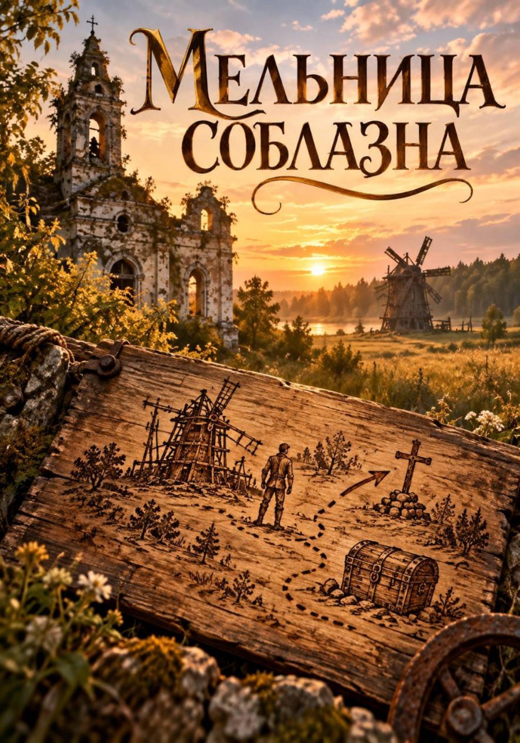 Обложка книги «Мельница соблазна»