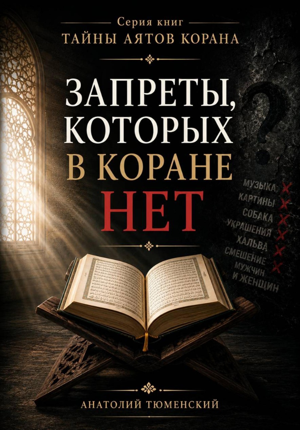 Обложка книги «Тайны аятов Корана: Запреты, которых в Коране НЕТ»