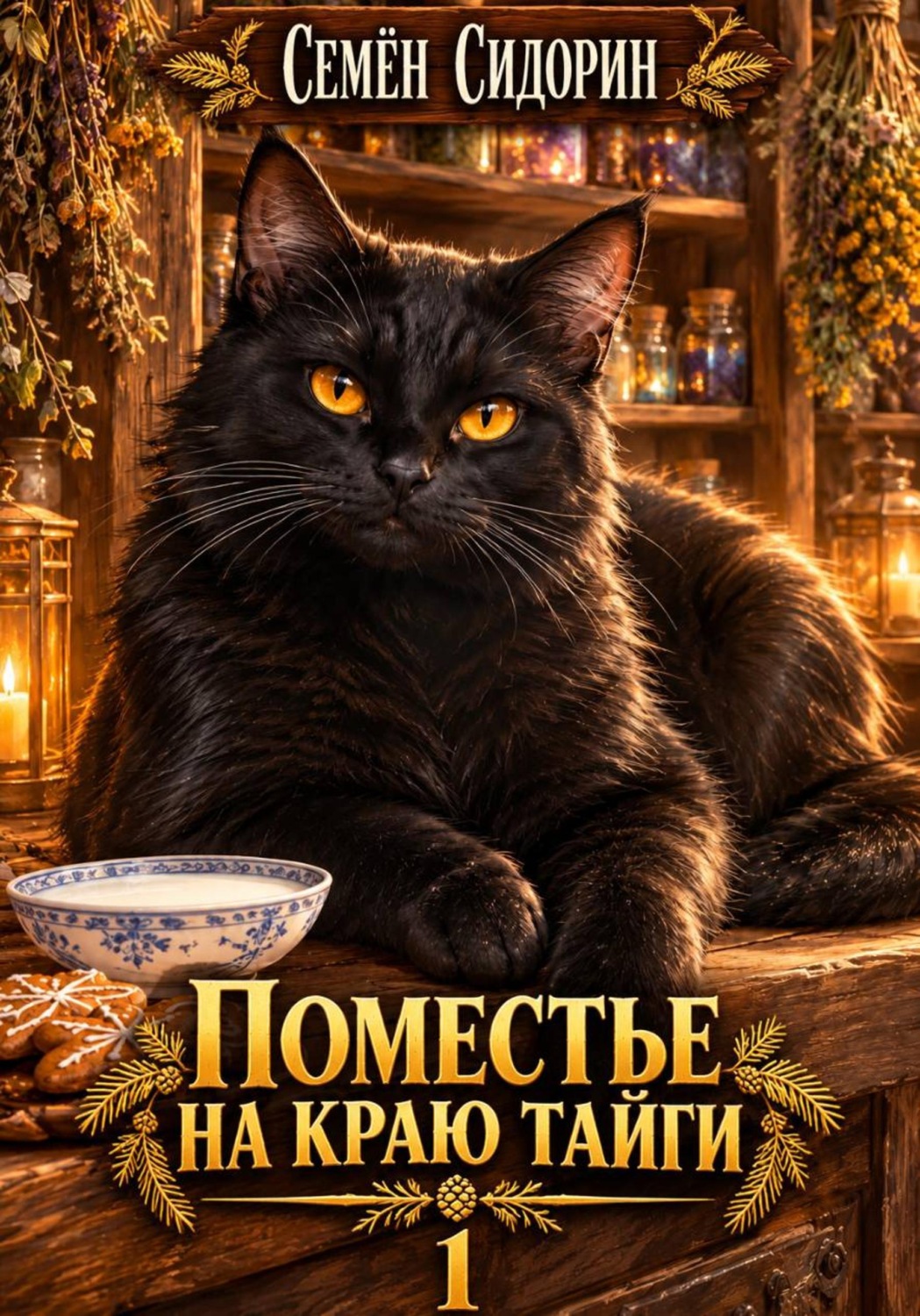 Обложка книги «Поместье на краю тайги 1»