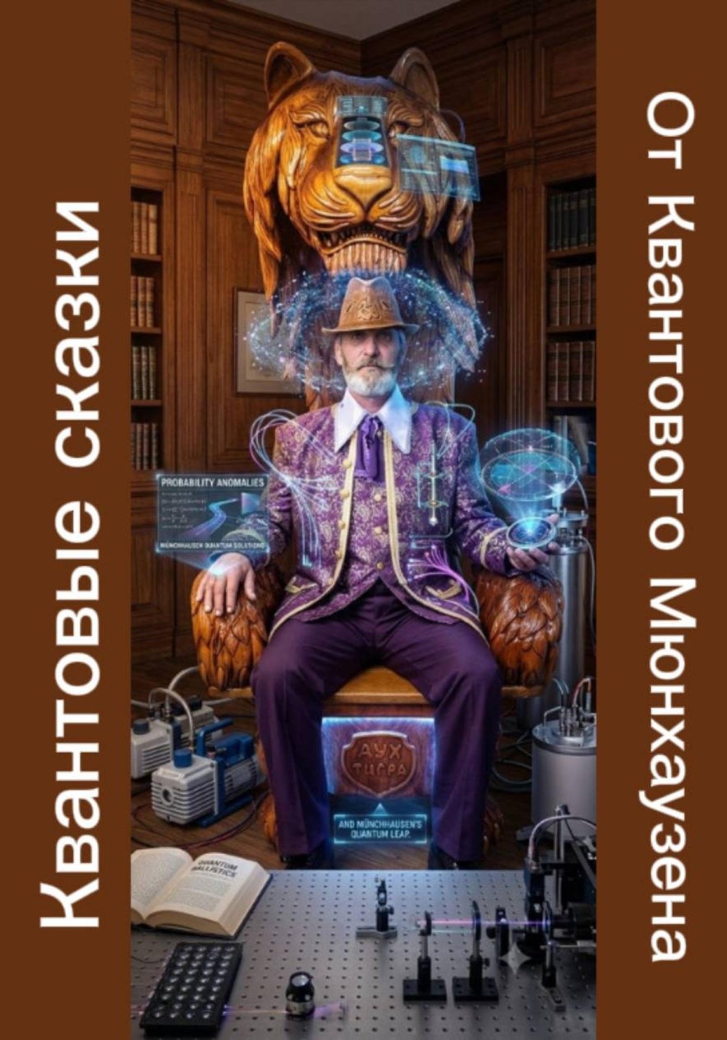Обложка книги «Квантовые сказки от Квантового Мюнхаузена»