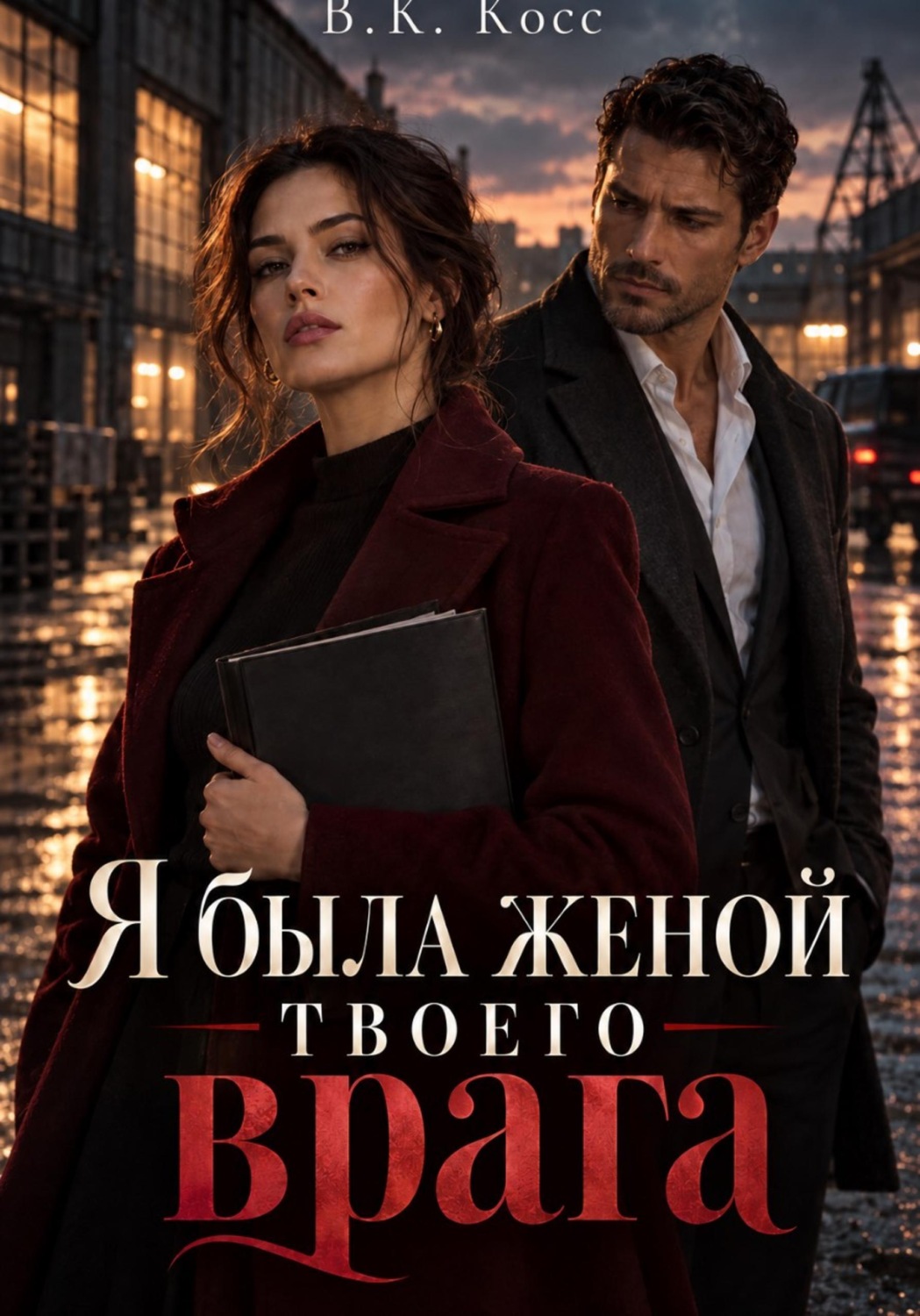 Обложка книги «Я была женой твоего врага»