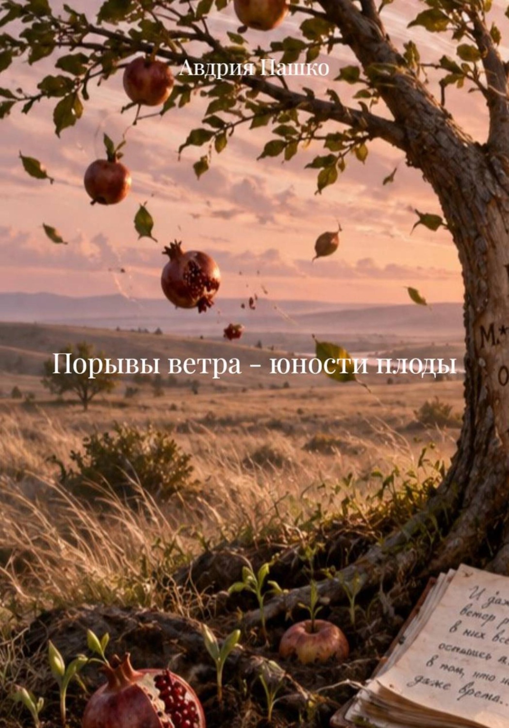 Обложка книги «Порывы ветра - юности плоды»