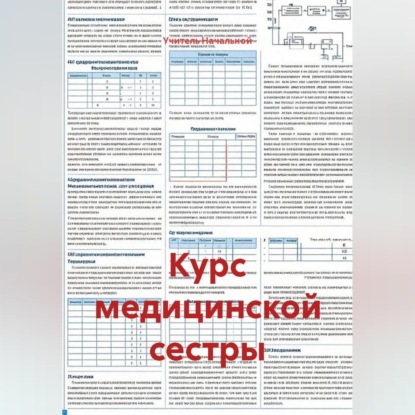 Обложка книги «Курс медицинской сестры»