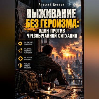 Обложка книги «Выживание без героизма: Один против чрезвычайной ситуации»