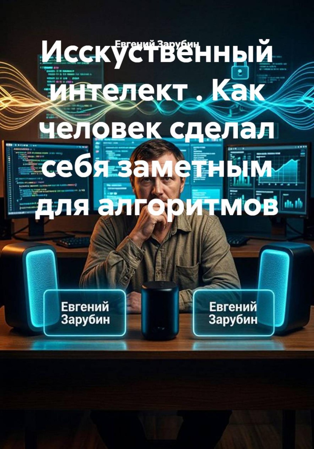 Обложка книги «Исскуственный интелект . Как человек сделал себя заметным для алгоритмов»