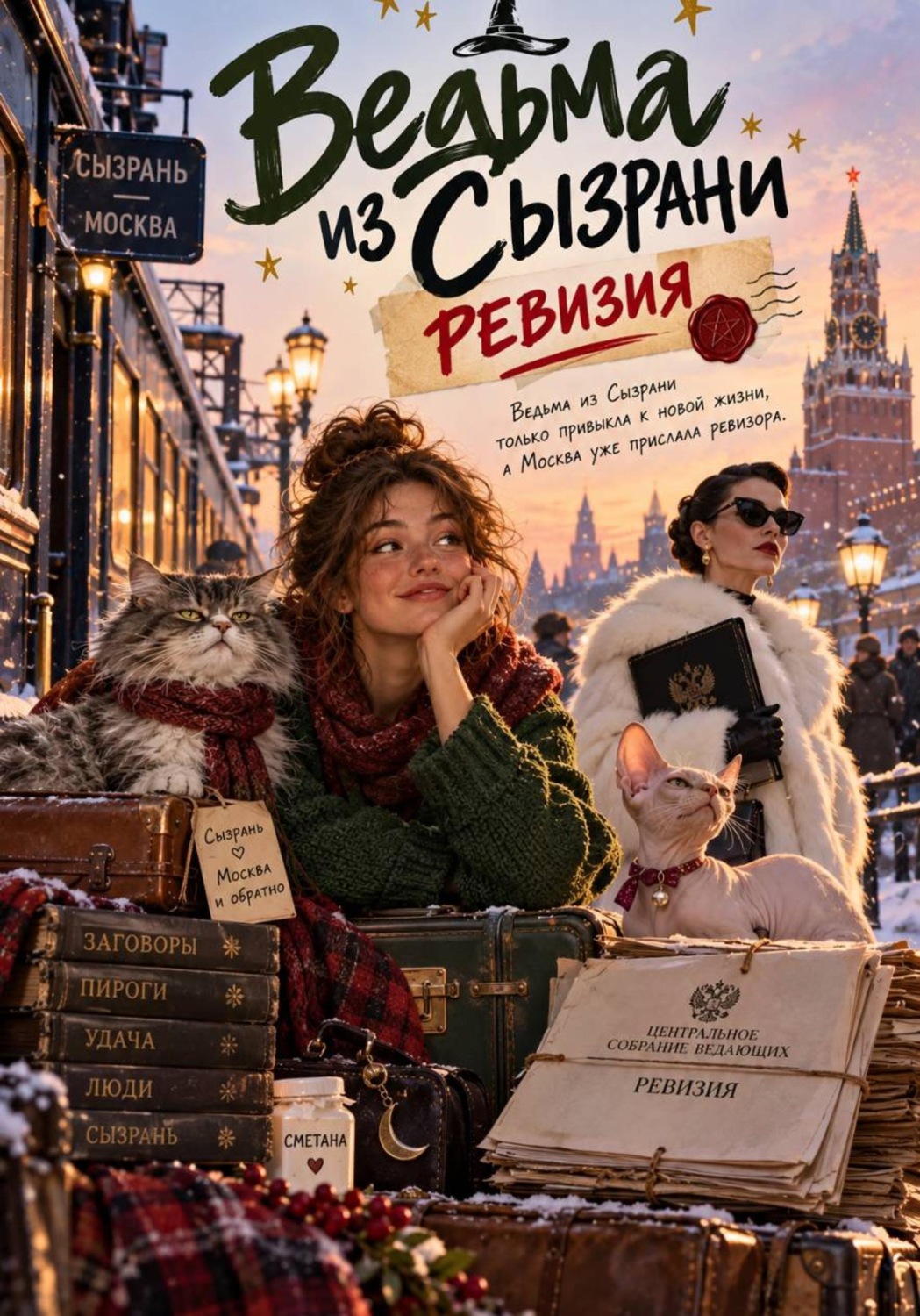 Обложка книги «Ведьма из Сызрани. Ревизия»