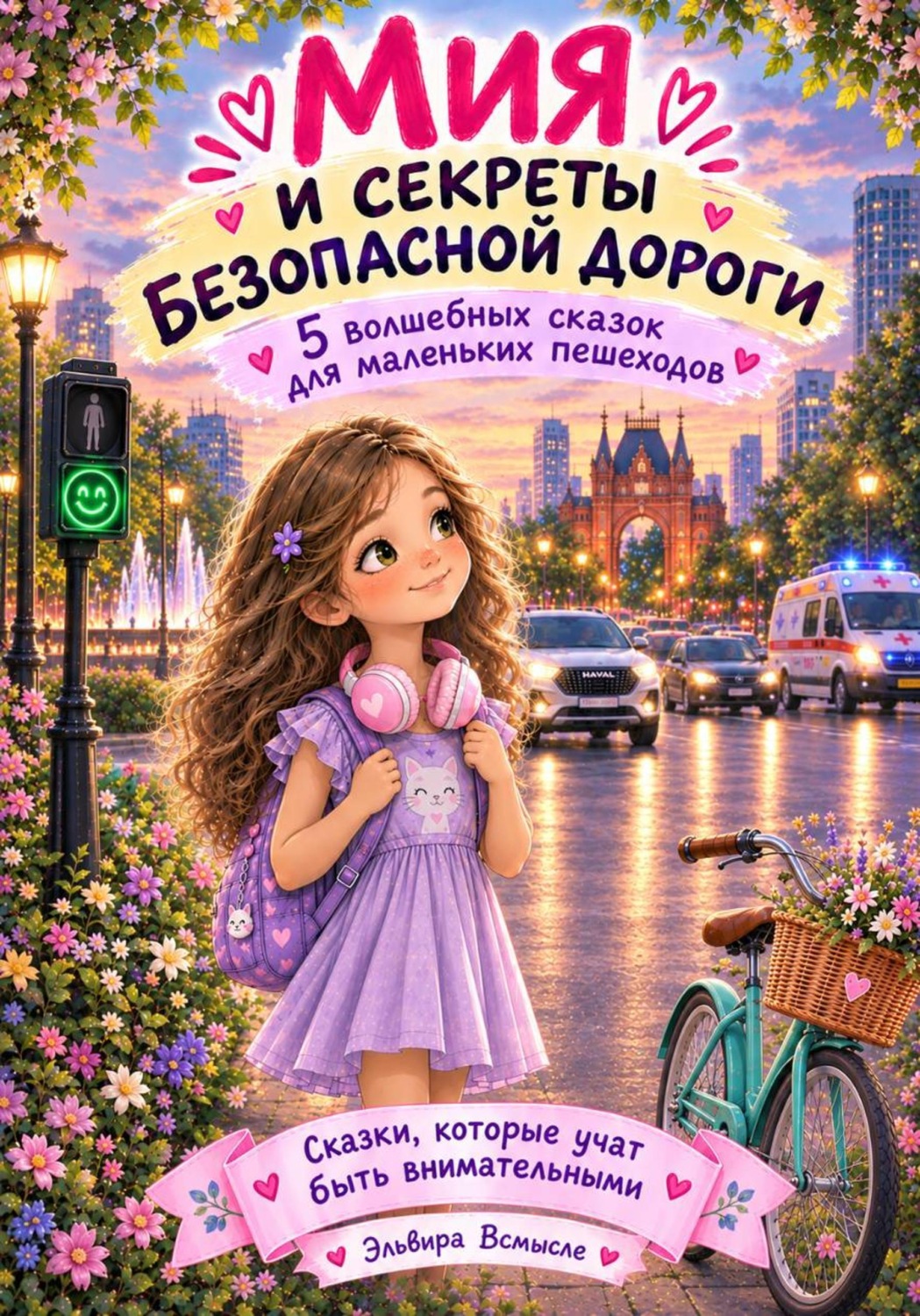 Обложка книги «Мия и секреты безопасной дороги»