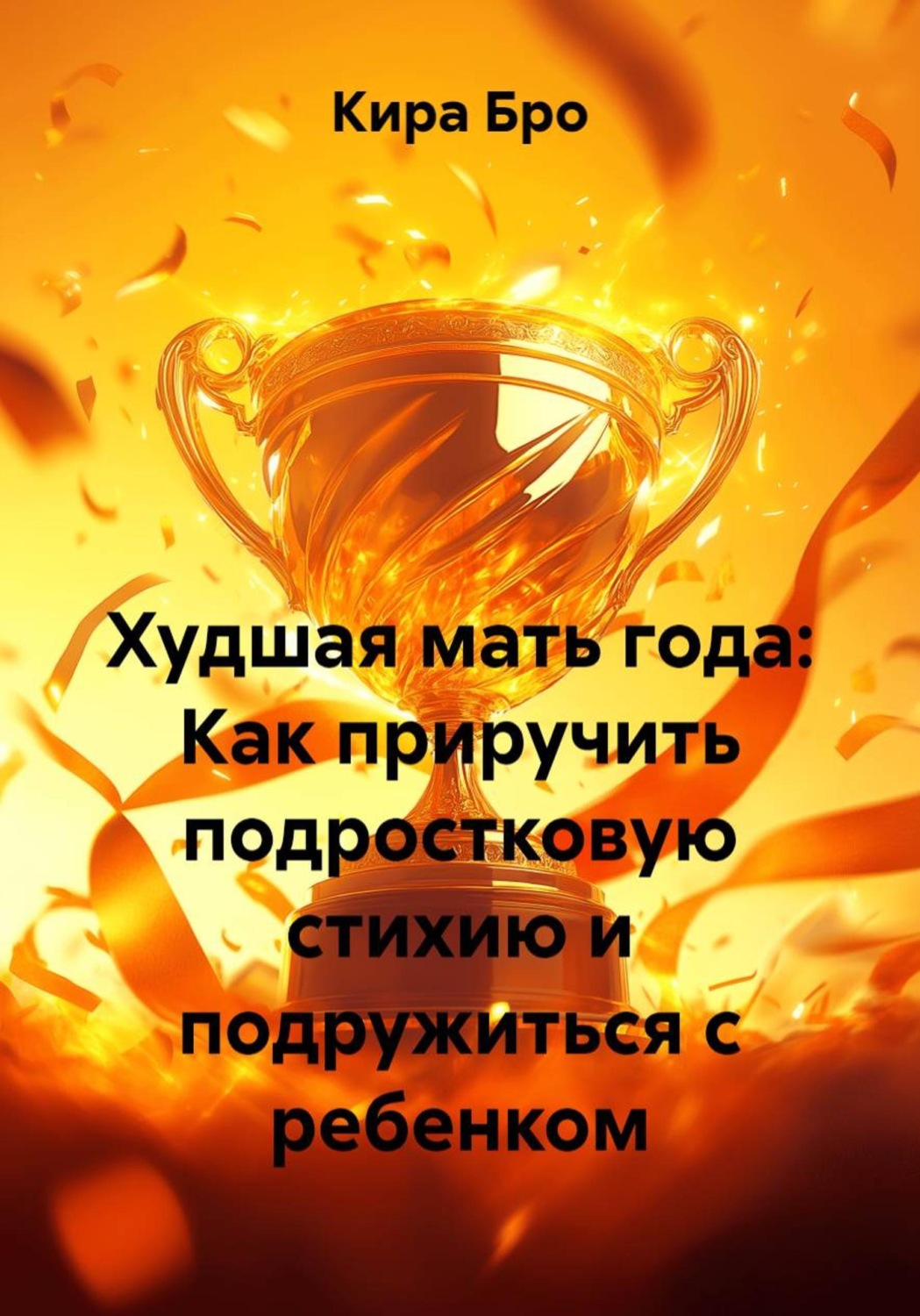 Обложка книги «Худшая мать года: Как приручить подростковую стихию и подружиться с ребенком»