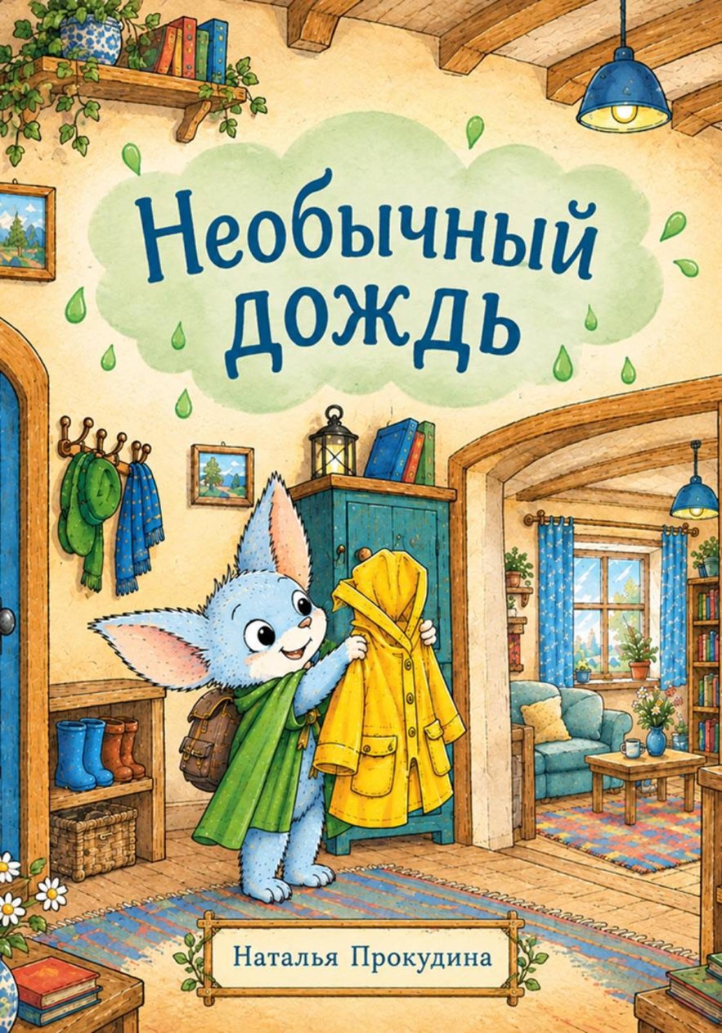 Обложка книги «Необычный дождь»