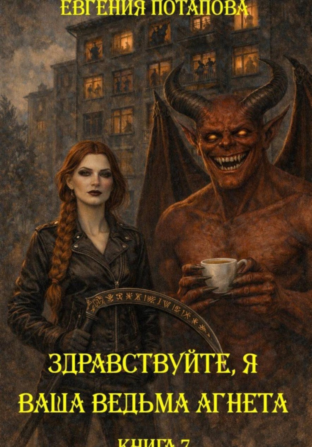 Обложка книги «Здравствуйте, я ваша ведьма Агнета. Книга 7»