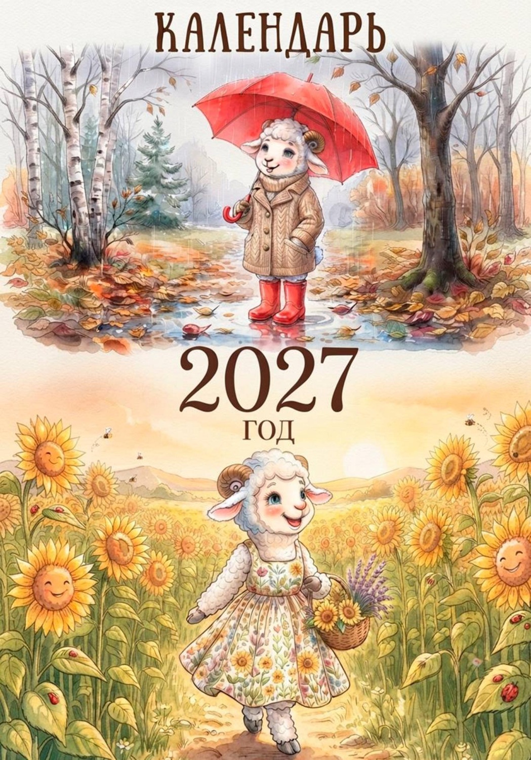 Обложка книги «Милый Календарь 2027»