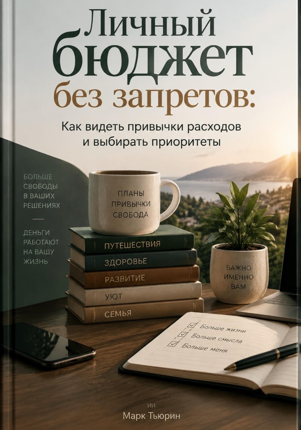 Обложка книги «Личный бюджет без запретов: Как видеть привычки расходов и выбирать приоритеты»