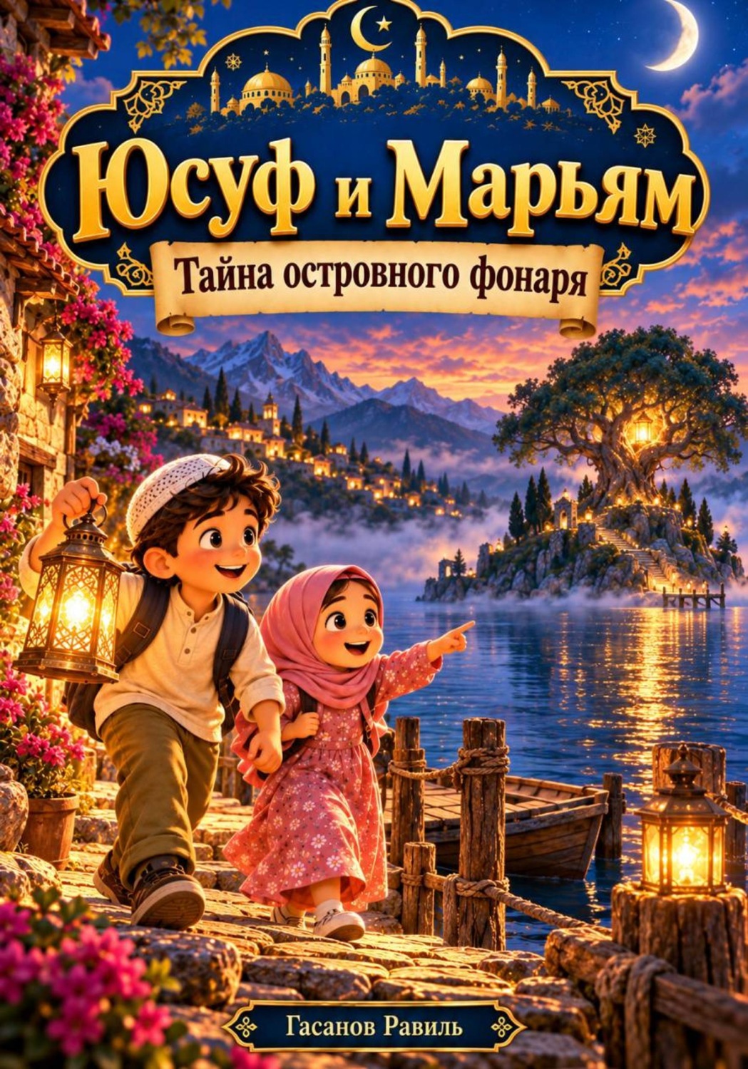 Обложка книги «Юсуф и Марьям. Тайна островного фонаря»