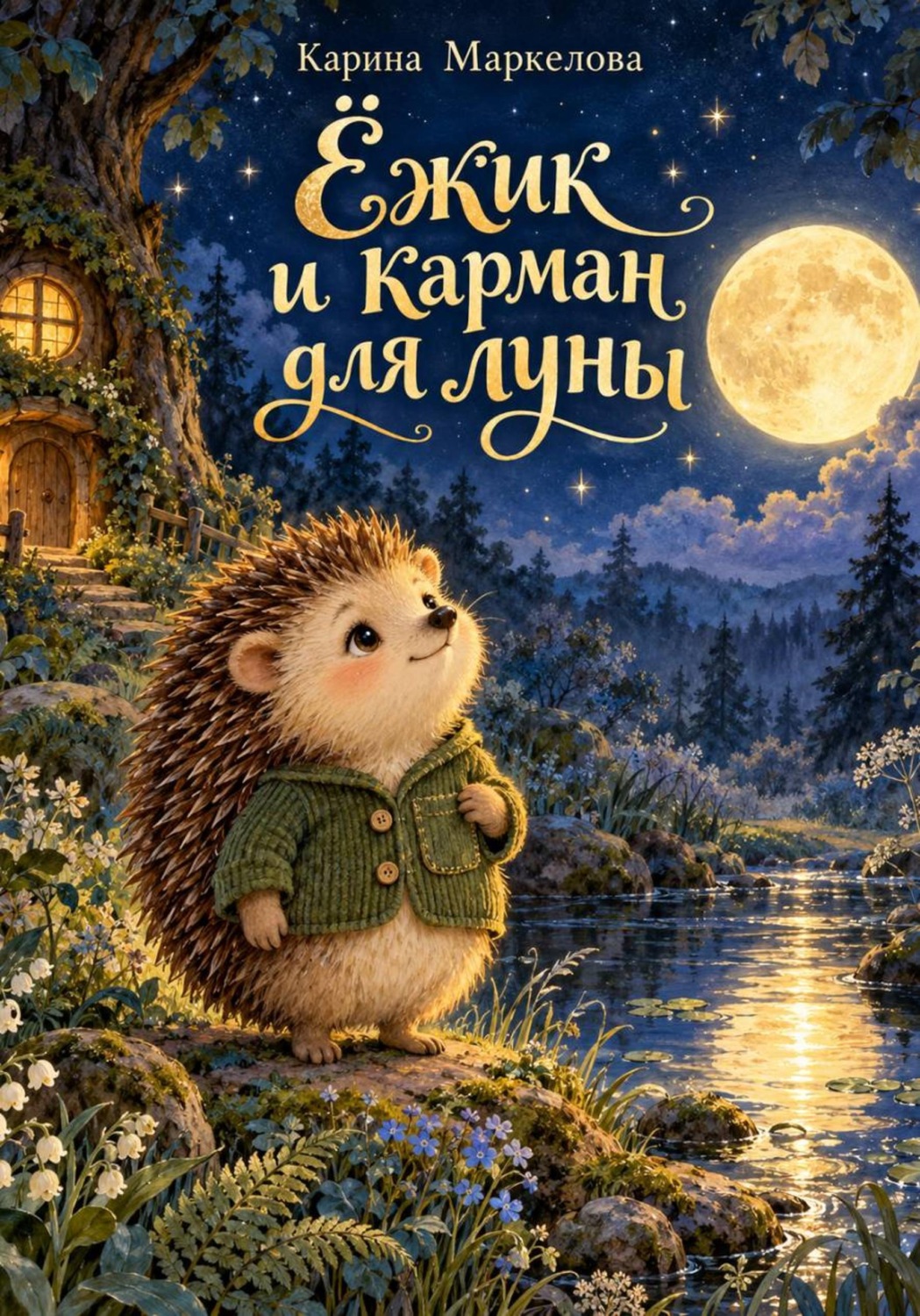 Обложка книги «Ёжик и карман для луны»