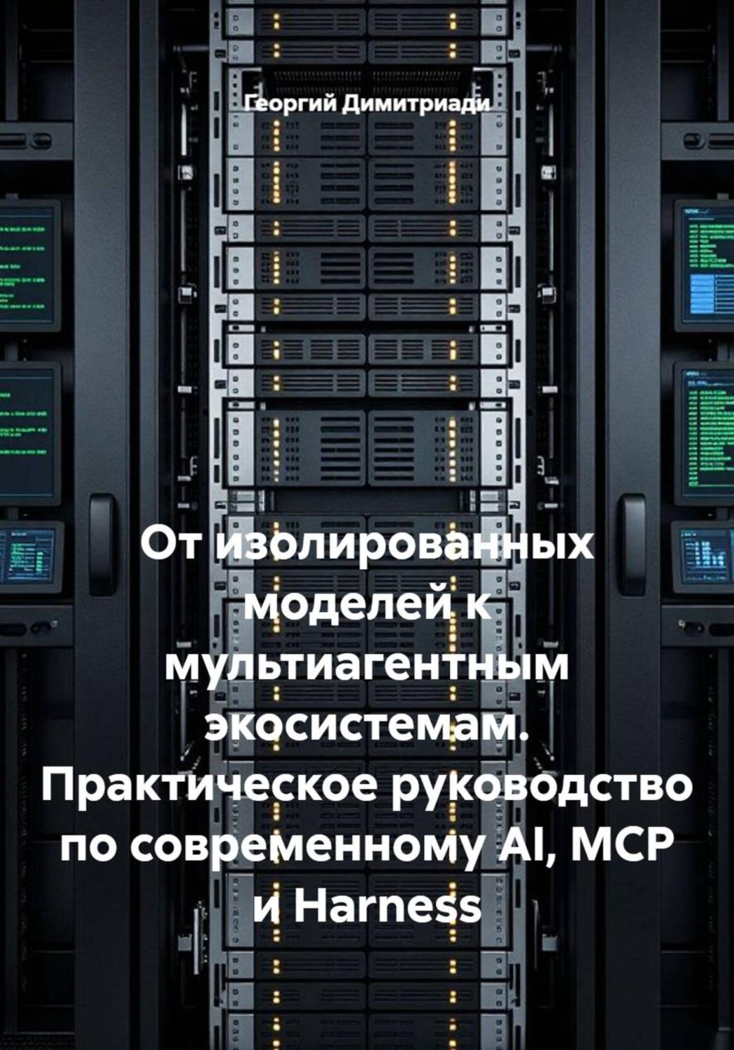 Обложка книги «От изолированных моделей к мультиагентным экосистемам. Практическое руководство по современному AI, MCP и Harness»