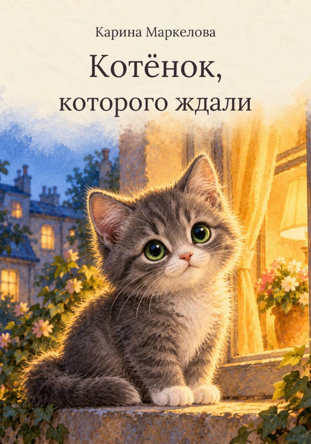 Обложка книги «Котёнок, которого ждали»