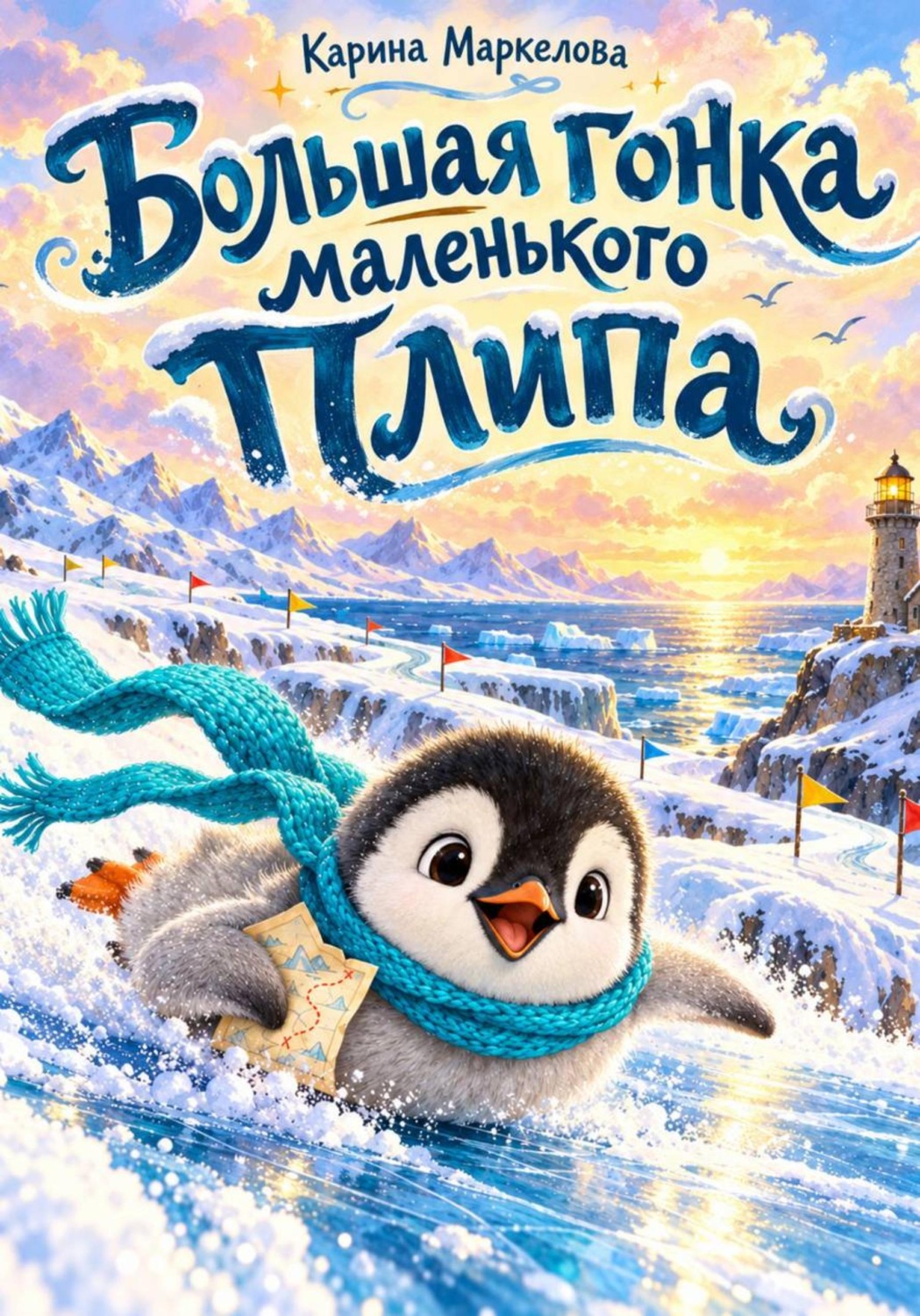 Обложка книги «Большая гонка маленького Плипа»