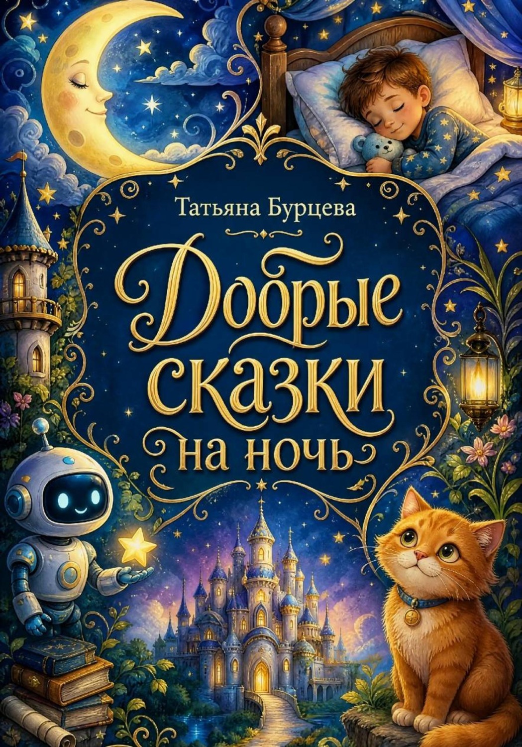 Обложка книги «Добрые сказки на ночь»