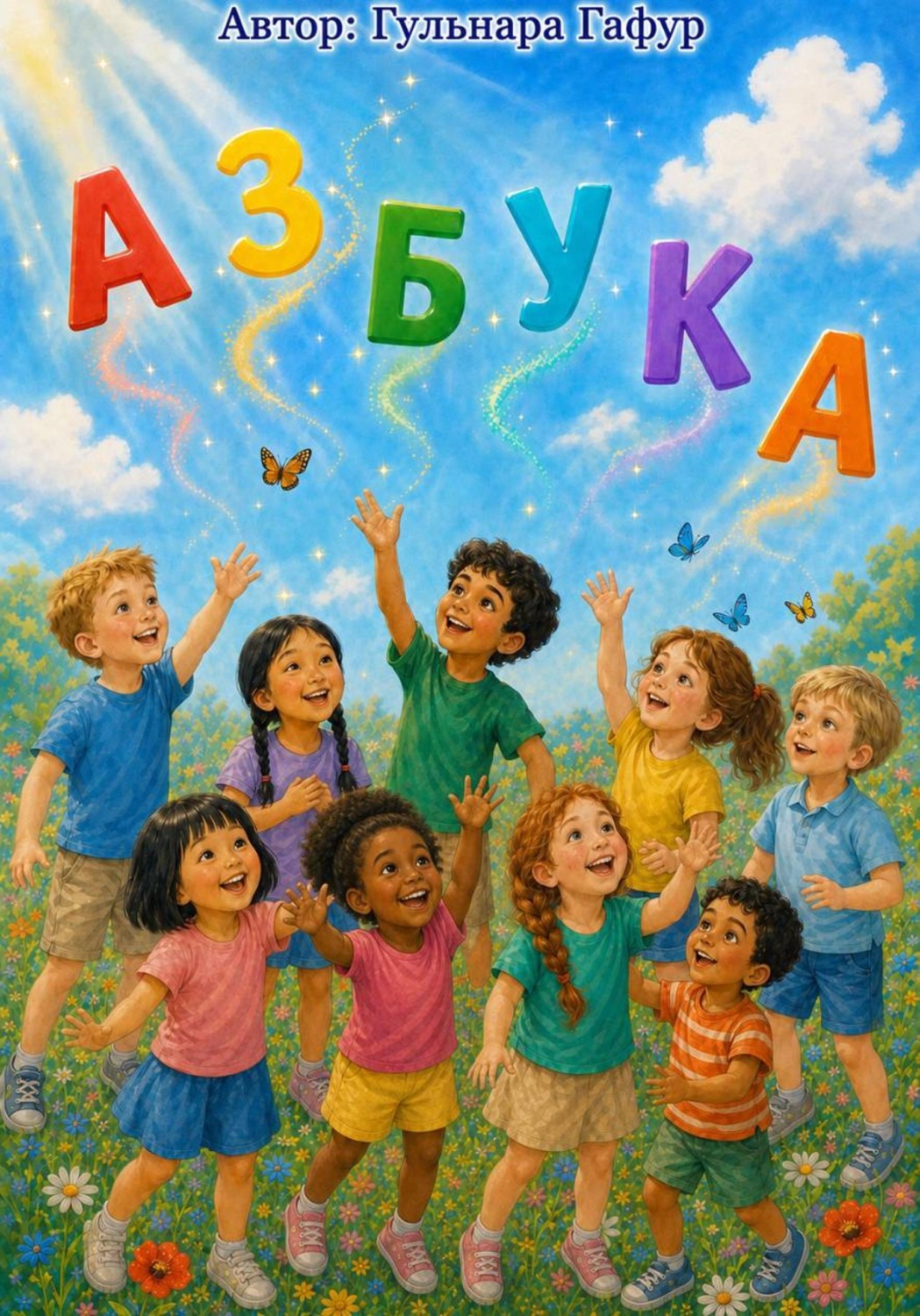 Обложка книги «Азбука для малышей»