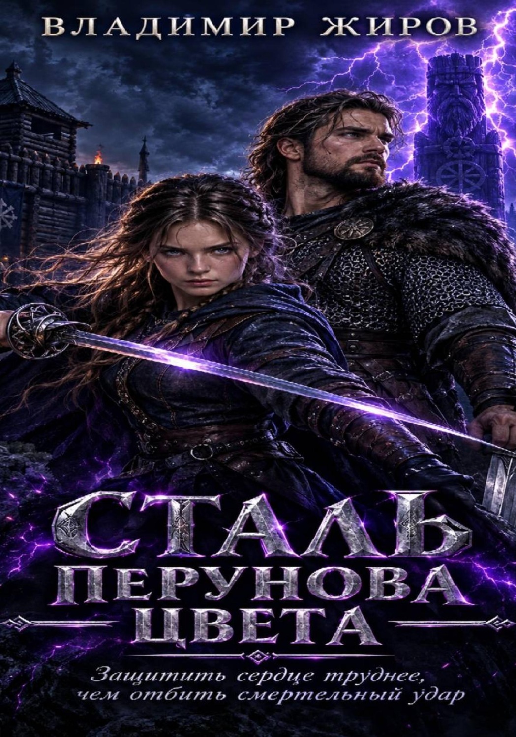 Обложка книги «Сталь Перунова цвета»