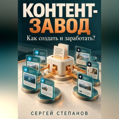 Обложка книги «Контент-завод. Как создать и заработать?»