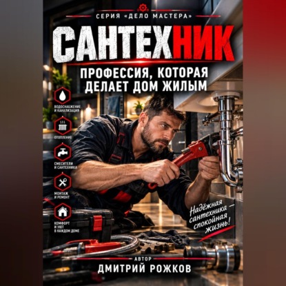 Обложка книги «Сантехник. Профессия, которая делает дом жилым»