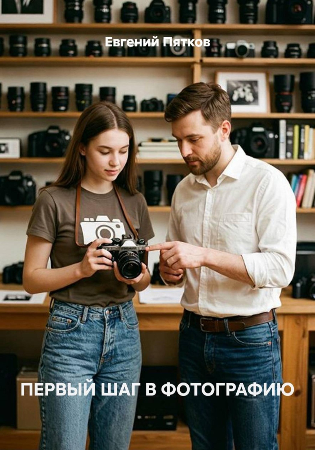 Обложка книги «Первый шаг в фотографию»