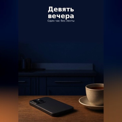 Обложка книги «Девять вечера»